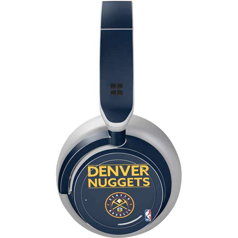NBA Denver Nuggets Standard - Light Blue Surface Headphones Skin